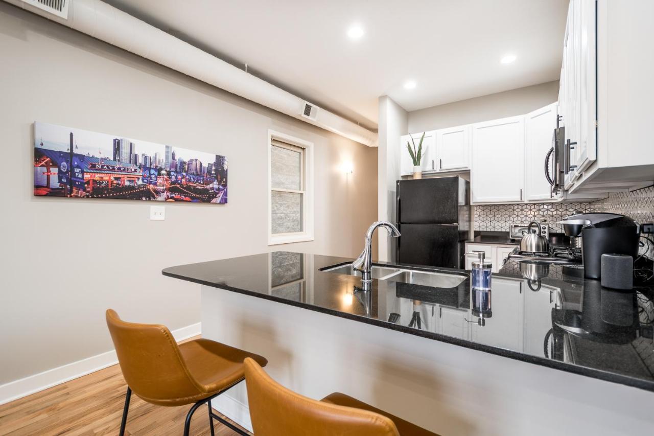 Vibrant And Modern 2-Bedroom Home Near Downtown 시카고 외부 사진