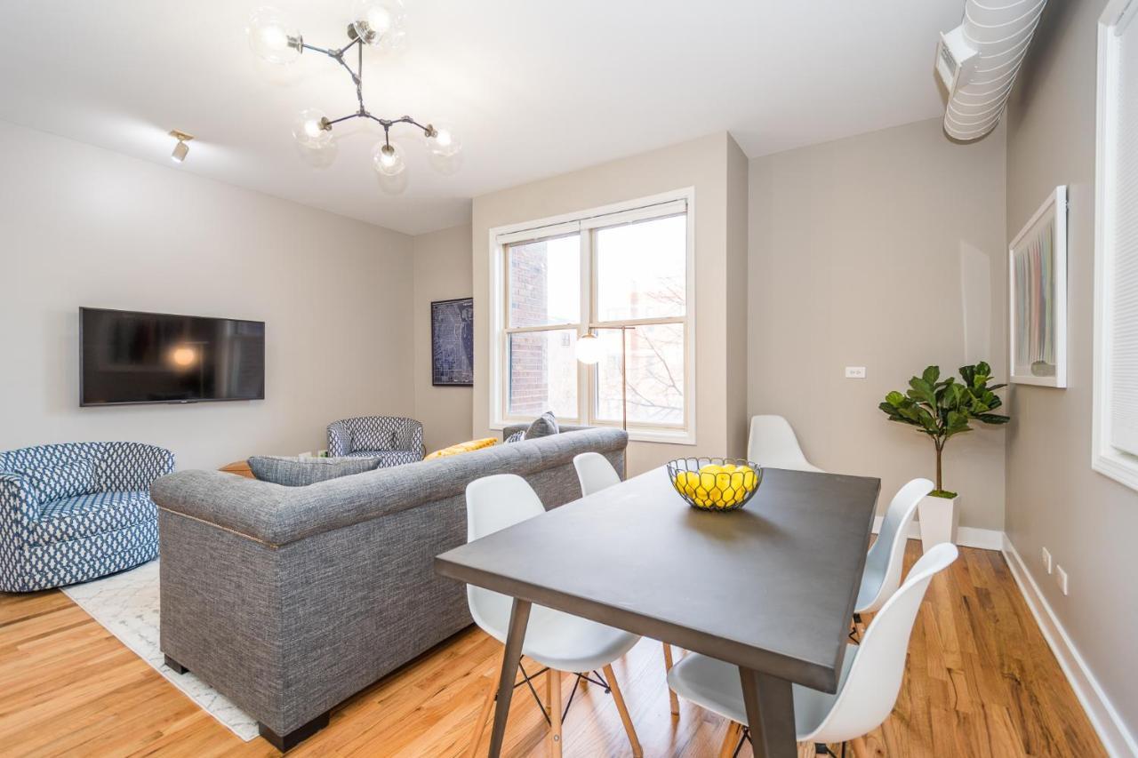 Vibrant And Modern 2-Bedroom Home Near Downtown 시카고 외부 사진