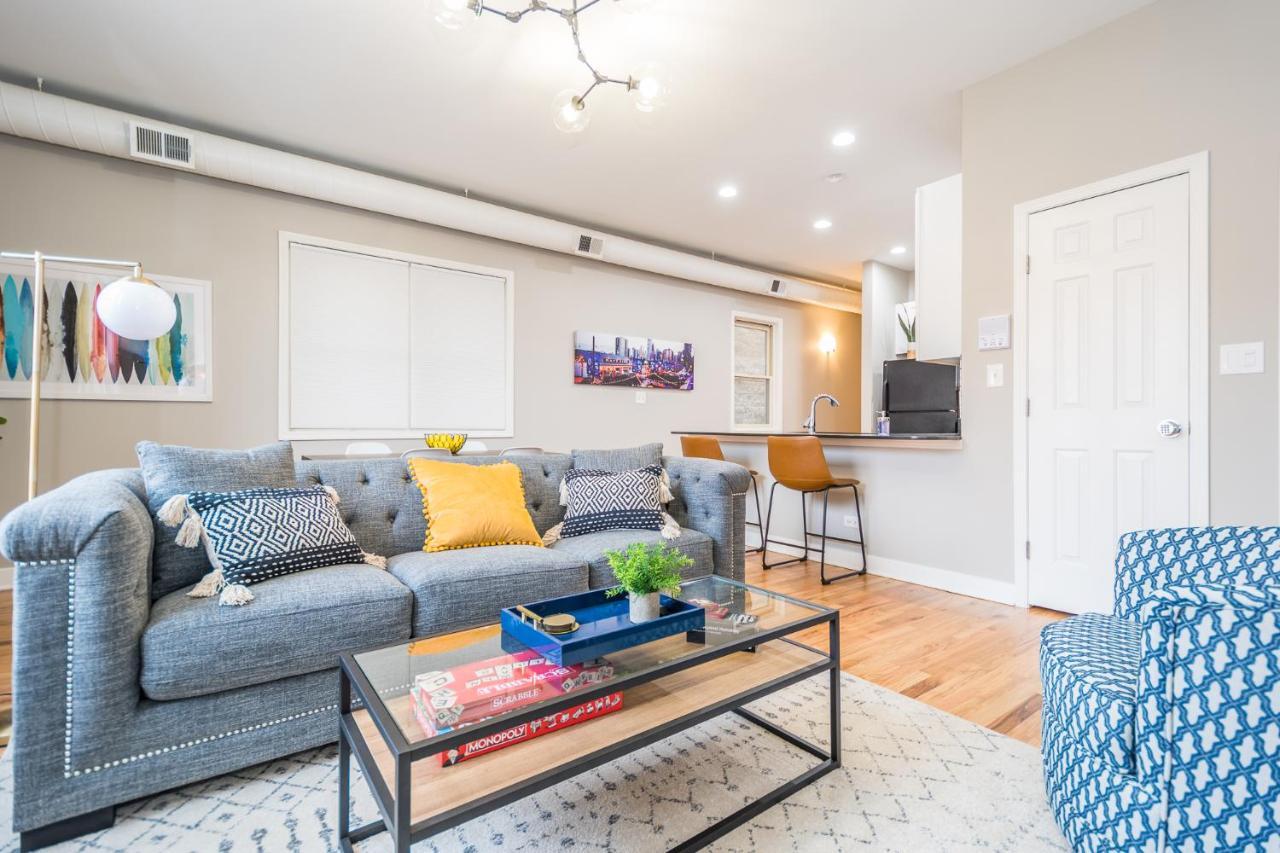 Vibrant And Modern 2-Bedroom Home Near Downtown 시카고 외부 사진